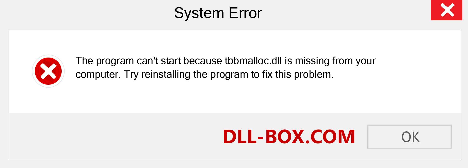 tbbmalloc.dll file is missing?. Download for Windows 7, 8, 10 - Fix  tbbmalloc dll Missing Error on Windows, photos, images